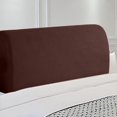thumbnail image 6 of yotijay Bed Headboard Cover Bed Headboard Slipcover Removable Bedhead Cover Bed Backrest Dark Brown, 6 of 9