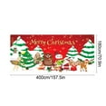 thumbnail image 3 of PRETXORVE Christmas Decorations, Christmas Decor, Garage Garage Festive Scene Door Party Background, 3 of 6