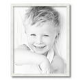 thumbnail image 2 of ArtToFrames 16" x 20" White Stain Picture Frame, 16x20 inch White Wood Poster Frame (WOM-4110), 2 of 8