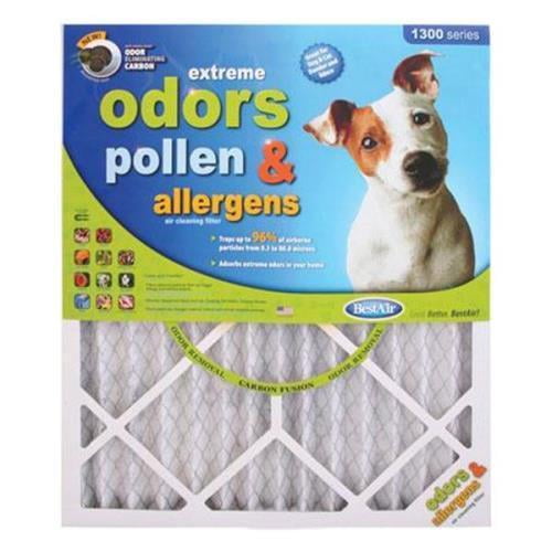 No.PF20251 BestAir Pet Hair Furnace Filter Dimensions 20" x 25" x 1