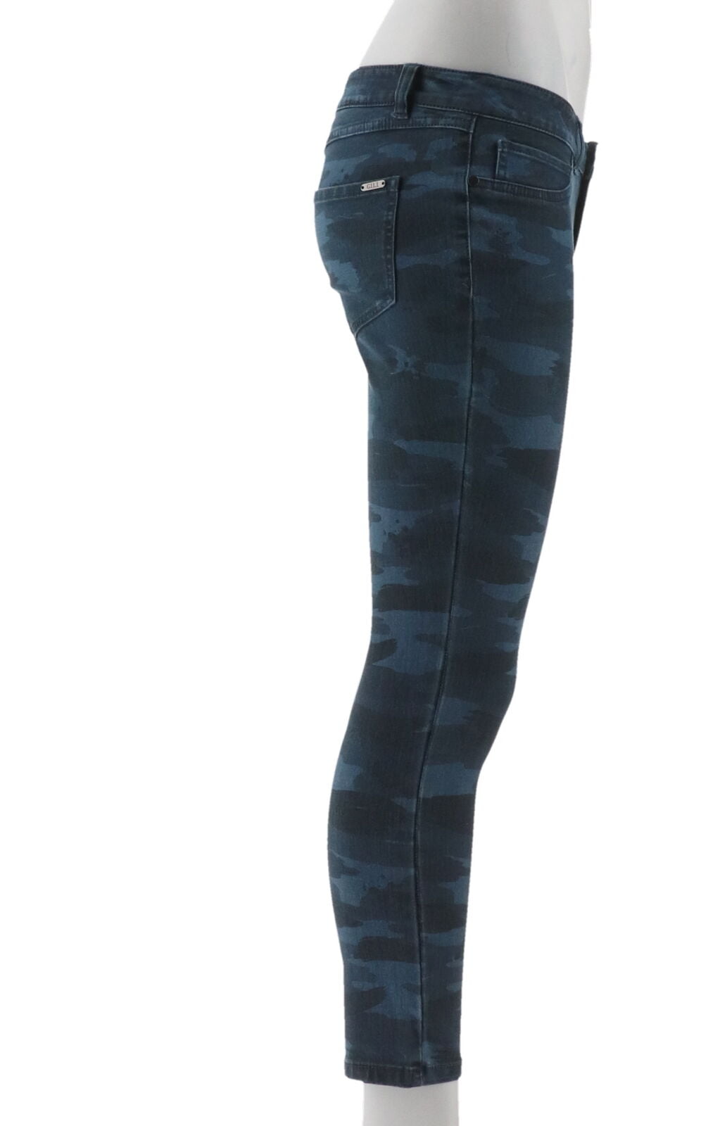 Damen Gili Petite Dual Stretch Denim Jeggings Indigo Camo 0p New A3044 Kleidung Accessoires Dvornik Com Mk