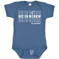thumbnail image 3 of Inktastic He is Risen Mirror Words Boys or Girls Baby Bodysuit, 3 of 5