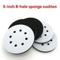 thumbnail image 4 of 5X Interface Pads 5 Inch 8 Hole Hook & Loop Soft Sponge Foam Sanding Interface Pad for Orbital Sander Polishing, 4 of 6