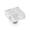 Clear Pearl, variant on Schaub And Company 34 Ice 1-1/2" Modern Designer Glass Square Glam Luxury Cabinet Knob