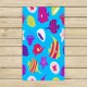 thumbnail image 1 of Toalla de playa y Baño ABPHQTO Peces Medusas Criaturas Marinas 40x70 cm, 1 of 1