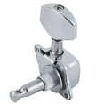thumbnail image 2 of Uxcell  1.7" x 1.3" x 1.6" Acoustic Guitar Chrome Parts Machine Head Tuning Peg Tuners Set Metal Silver Tone, 2 of 4