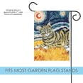 thumbnail image 3 of Toland Home Garden Van Meow- Tabby Kitty Tabby Cat Flag Double Sided 12x18 Inch, 3 of 5
