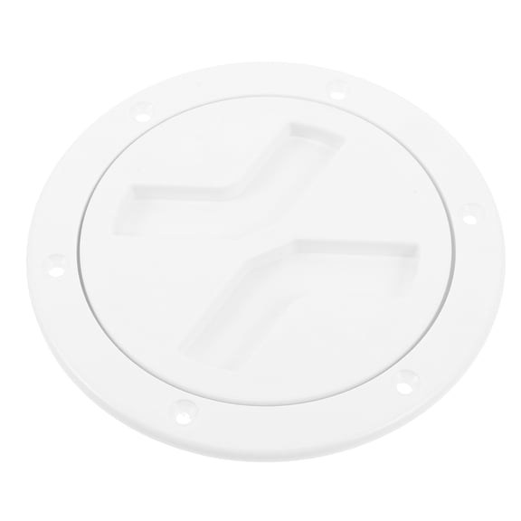 LIFKOME Marine Boat Deck Hatch White Waterproof Round Non Slip Inspection Access Cover