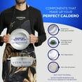 thumbnail image 4 of Universal (Medium Size) Caldero 12 Cups - 4.2 QT / 4 L, Stainless Aluminum Pot, Even Heat Distribution and Fast Cooking Dutch Oven Pot, Ergonomic Handles, Ideal for Rice, French Fries, and More, 4 of 9