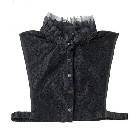

Women s Fashion Lace Fake Collar Detachable Collar Blouse Half Shirts Collar Ladies Summer Boho T-shirts Sexy Going Out Y2k Trendy Blouses Casual Loose Fit Sweatshirts Graphic Tshirts corset tops