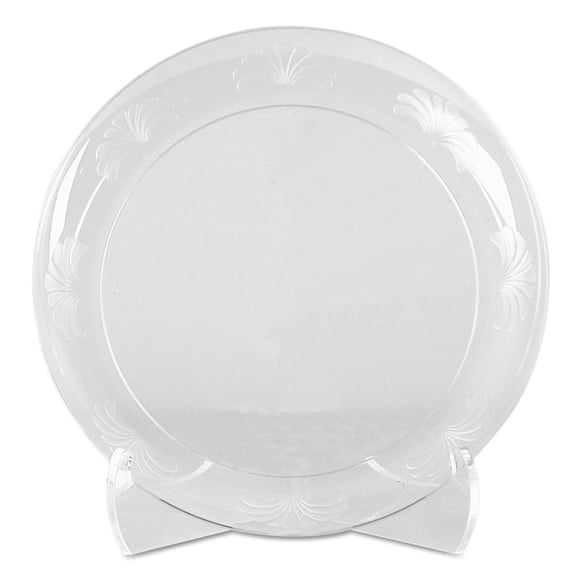 WNA Designerware 6" Clear Plastic Plates, 180 count