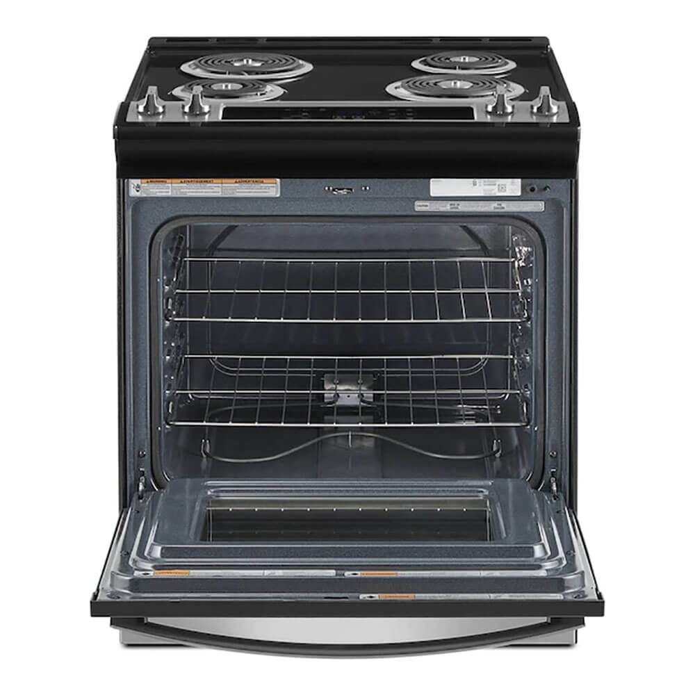 Whirlpool WEC310S0LS 4.8 Cu. Ft. Stainless Slide-In Electric Range w/ Frozen Bake Technology
