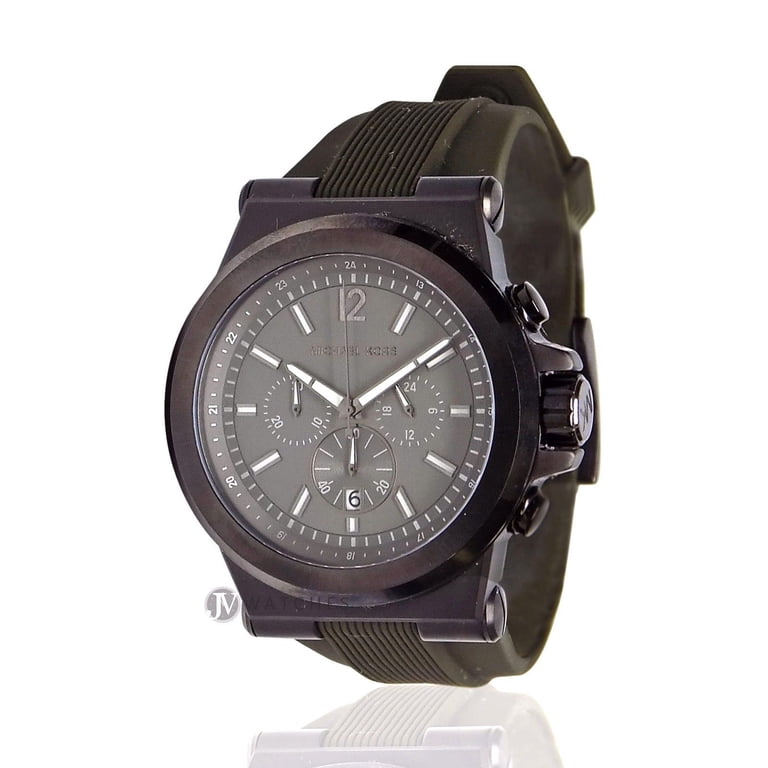 Michael Kors MK8381 Men\'s Silicone Analog Gray Dia New Arrival ?? Michael Kors Analog Grey Dial Men main image 4
