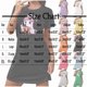 thumbnail image 3 of Camisón corto de talla grande para mujer, camisón de manga corta con estampado de pecho a la moda, camisón para mujer, 3 of 3