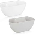 thumbnail image 1 of 2x Kitchen Waste Collection Cup - 3.8L Collector Bin for Worktop - Hanging Container 28 x 13.5 x 11 cm, 1 of 4