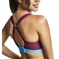thumbnail image 2 of Panache Boundless Racerback Non-Wire Sports Bra (7341B),38D,Cranberry, 2 of 6
