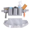 thumbnail image 2 of Washranp Cleaning Tool Pouch,Multifunctional Oxford Cloth Solid Color Heavy Duty Waist Tools Storage Bag with Adjustable Belt 2-Scraper Brush Loop and 6-Upgraded Pockets, 2 of 4