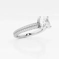 thumbnail image 2 of Ariana Jewel Elegant 1.6 Ct Cushion Cut Lab Created Diamond Engagement Ring - 14K White Gold Plated - Pave Set Design Ring - Perfect Women’s Bridal Jewelry and Daily Wear Gifts for Special Moments, 2 of 2