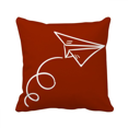 thumbnail image 1 of Aircraft Paper Abandonment Trajectory Throw Pillow Sleeping Sofa Cushion Cover, 1 of 3