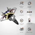 thumbnail image 3 of Kivdit RC Plane,2.4GHz Gravity Sensing RC Airplane with LED Lights,Four-Motors Remote Control Airplane for Beginners Kids Adults, 3 of 9