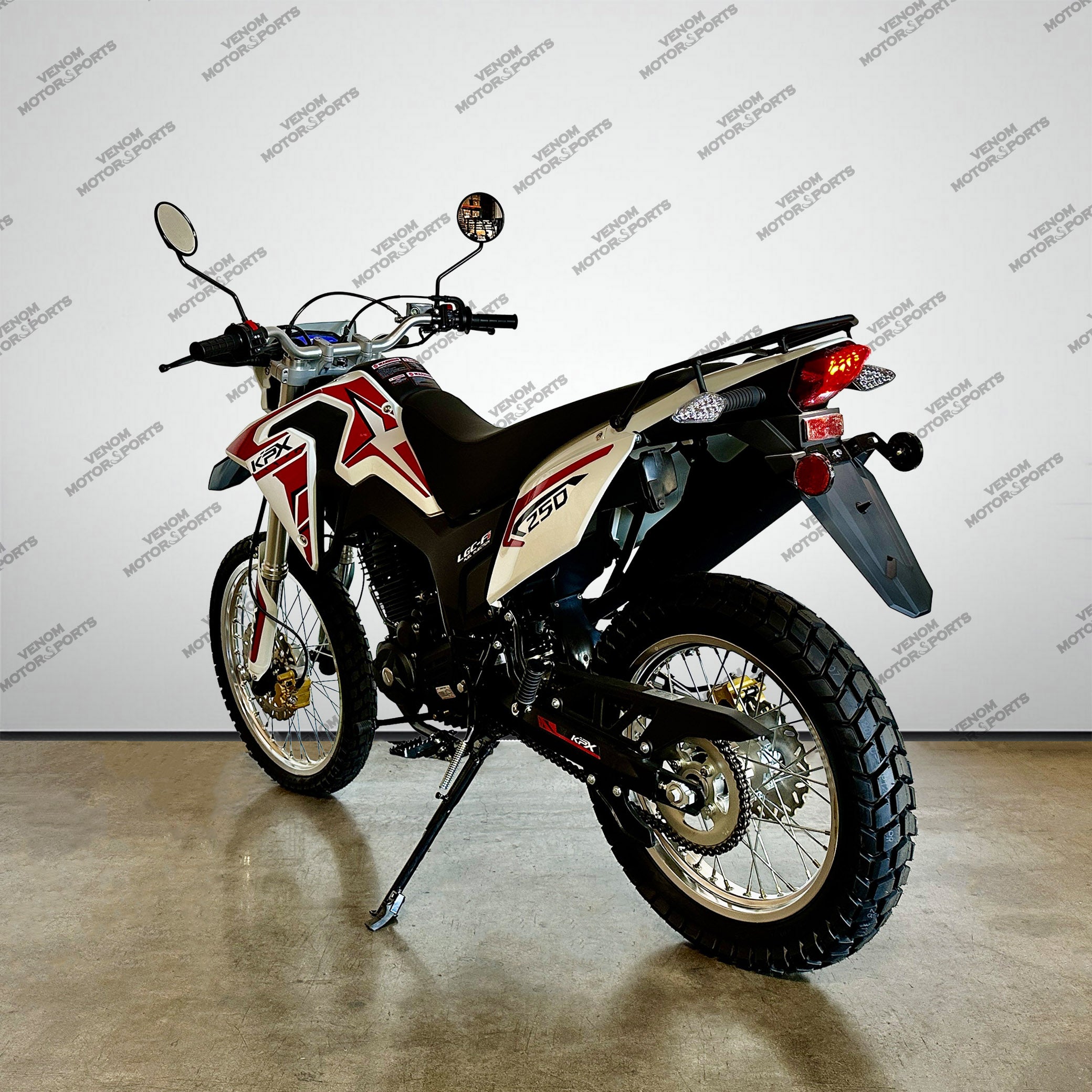 Lifan KPX 250 250cc Dual Sport Motorcycle Fuel Injected 6-Speed Street Legal
