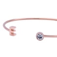 thumbnail image 3 of Pulsera Mujer Inicial Letra LuckyLy, Acero Inoxidable y Zirconia Cúbica, Modelo Sonia rosa UNITALLA, 3 of 8