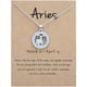 thumbnail image 1 of Fiudx Collar Del Zodiaco, Colgante de Las 12 Constelaciones, Collar con Dije Chapado En Aleación, Regalo Ideal para Cumpleaños, Aniversarios y Festividades, Perfecto para Mujeres y Niñas, Elegante pa, 1 of 2