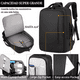 thumbnail image 2 of Mochila Portatil Impermeable De 15,6 Pulgadas Negra, 2 of 5