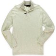 thumbnail image 1 of Tasso Elba Mens Quarter Zip Pullover Sweater, Beige, XX-Large, 1 of 1