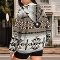 thumbnail image 4 of Yuyamidu Womens Sweatshirts Boho Hoodies for Women Jacket Trending Clothes Fall Coats for Women 2025 Womens Oversized Sweatshirt Zip Up Hoodie XL, 4 of 7