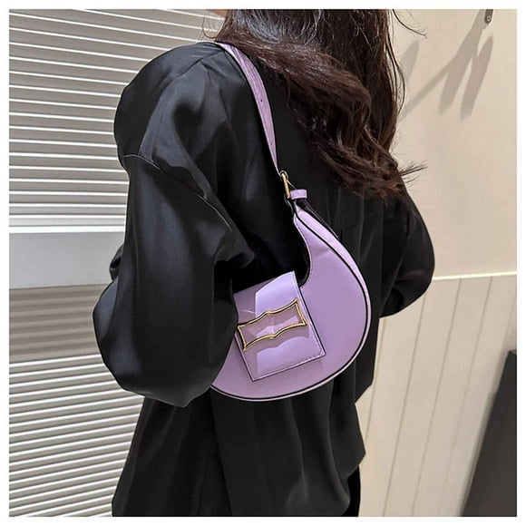 Yhmxh Closet Organizers and Storage One Shoulder Crossbody Bag Leather Large Capacity Multi Compartment Women Bag A Saddlebag