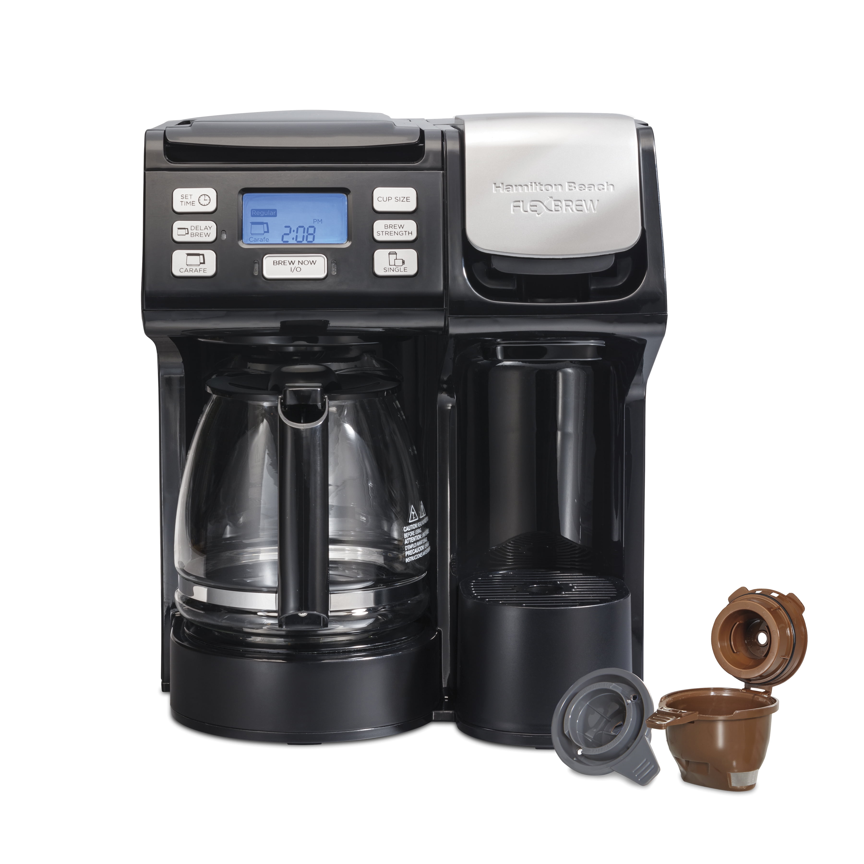 Hamilton Beach 2-Way Programmable Coffee Maker, Single Serve