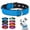 Blue, variant on Pet Artist Waterproof Dog Collar Soft Neoprene Padded Adjustable Pet Puppy Cat Durable Nylon S-XL