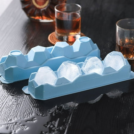 

UDAXB Kitchen Gadgets Whisky Ice Mold Ice Mold Ice Tray Household Ice Box Reusable