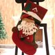thumbnail image 4 of Wosthever Canotaje medias de Navidad árbol de Navidad decoración bolsa decoración colgante gran capacidad Santa Claus alce calcetines soporte Papá Noel, 4 of 6