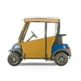 thumbnail image 1 of Club Car Precedent Golf Cart PRO-TOURING Sunbrella Track Enclosure - Wheat, 1 of 2