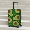 thumbnail image 5 of Yiaed Big Colorful Avocados Print Travel Luggage Cover Suitcase Protector Fits 18-32 Inch Luggage Wheel Covers Patterned Elastic Luggage Anti-scratch（No luggage）-Small, 5 of 5