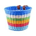 thumbnail image 1 of Cesta de bicicleta para niños, cesta de , contenedor de artículos diversos impermeable, cesta tejida con Pequeño, 1 of 8