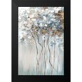 thumbnail image 2 of Mavis, Luna 17x24 Black Modern Framed Museum Art Print Titled - Golden Blue Forest, 2 of 5