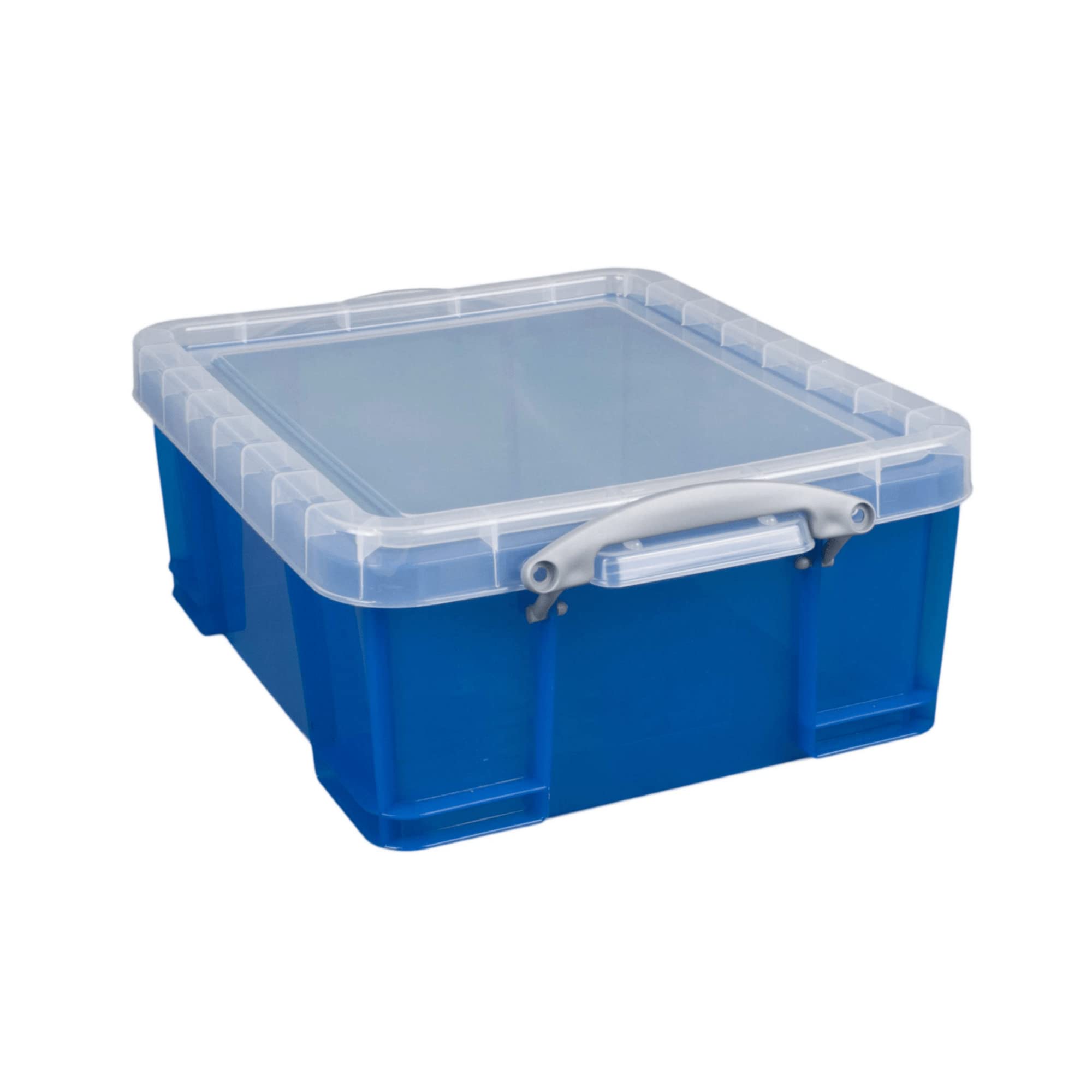 Really Useful Box 17 1/4 x 14 x 7 in Storage Box 17 Liter, Blue