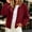 Wine, variant on NominalSnug Womens Corduroy Jacket Casual Lightweight Zip up Jacket with Pockets Stand Collar Long Sleeve Soft Trendy Outerwear Coat