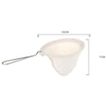 thumbnail image 3 of stanreset Handheld Coffee Flannel Filter Soft Mesh Cloth Strainer Cup Storage Dripper Office Car Club Kitchen Accessories 1Pc 1Set, 3 of 6