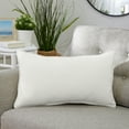 thumbnail image 3 of Sorra Home  Indoor Corded Pillow Single Ivory - 14 in H x 24 in W x 6 in D, 3 of 5