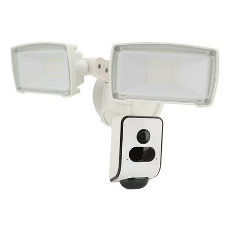 

Security Outdoor Camera 120 Lens Angle Floodlight Camera For Yard For Garage US Plug