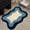 Blue #3, variant on Bath Rug Thick Soft Absorbent Microfiber Mat with Rubber Backing - Non-Slip Bathroom Floor Runner for Shower Tub Sink - Machine Washable Quick Dry Bathmat for Home Guest Bath 15.7x23.6 Inch