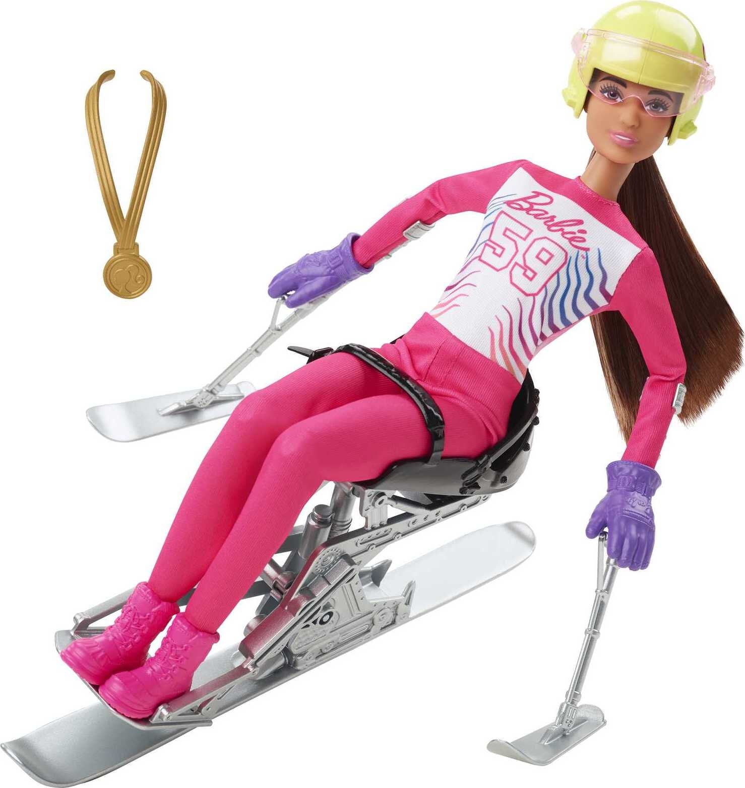 Pikken Sceptisch Effectiviteit Barbie Para Alpine Skier Doll, Brunette with Ski Outfit, Trophy &Winter  Sport Accessories - Walmart.com