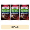 (3 pack) Bridgford 100% Beef Sweet Baby Ray's Garlic Beef Jerky 10oz Resealable Bag