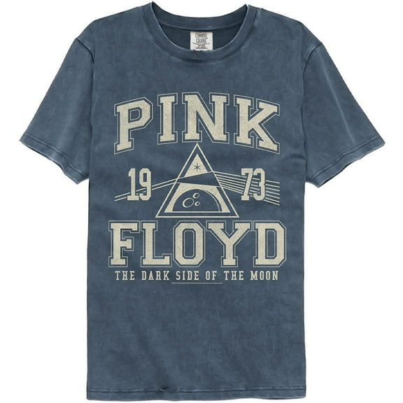 Pink Floyd Pf Athletic Denim Adult S/S Comfort Color Tshirt L