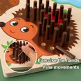 thumbnail image 3 of Juego De Enchufe De Erizo Hedgehog Plug In Game Habilidades Motoras Finas Calcular Palos Número Juguete Para Niños Pequeños Ndcxsfigh libre de BPA, 3 of 9