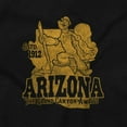 thumbnail image 2 of Popeye Arizona State AZ Cartoon Women's T Shirt Ladies Tee Brisco Brands S, 2 of 3